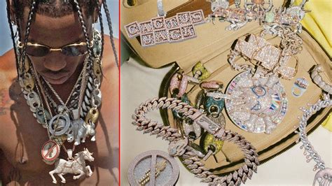 travis scott jewelry chains